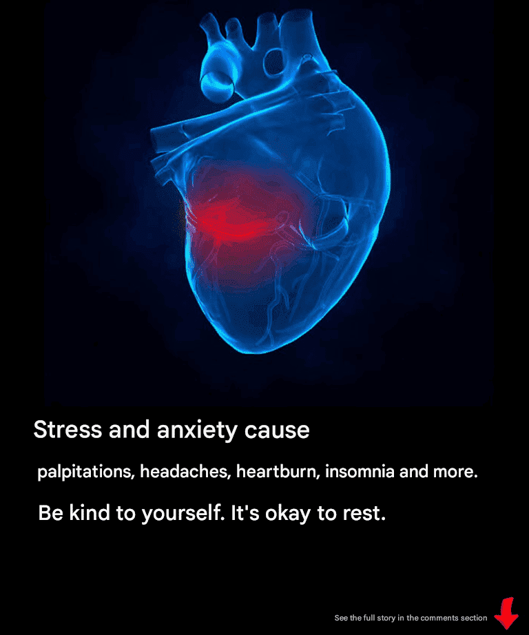 7 symptoms caused by stress and anxiety
