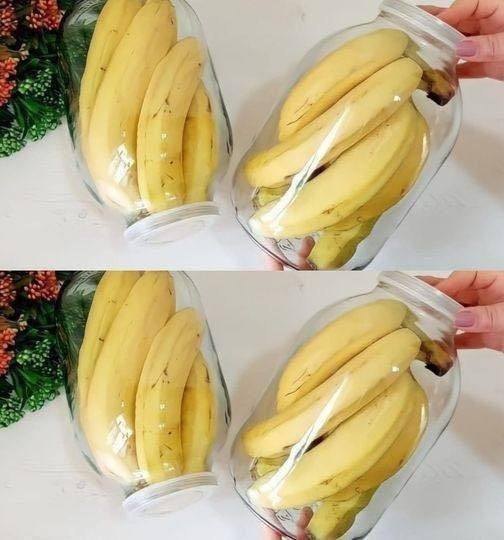 No more rotten and black bananas after a few days: With this method they will last 2 years Bananas are a popular fruit all over the world for their sweet taste and soft texture. However, their shelf life can be relatively short, especially if you don’t know how to store them properly. In this article, we are going to discuss some methods for storing bananas to extend their shelf life. 😊 Only polite members will say thank you 😊 The article in the first comment 😊