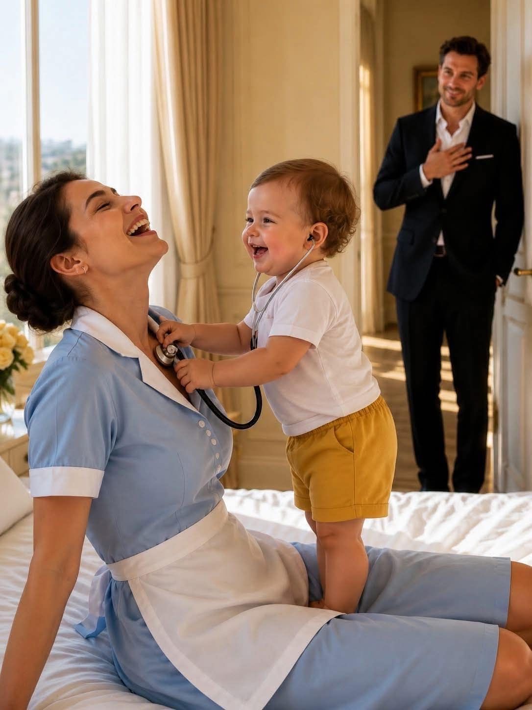 He spent millions on the world’s top doctors to save his only son, whose health was deteriorating… until a new nanny came along, smelled a strange odor in the milk bottle, and uncovered a sinister conspiracy that was silently slaughtering the only heir!