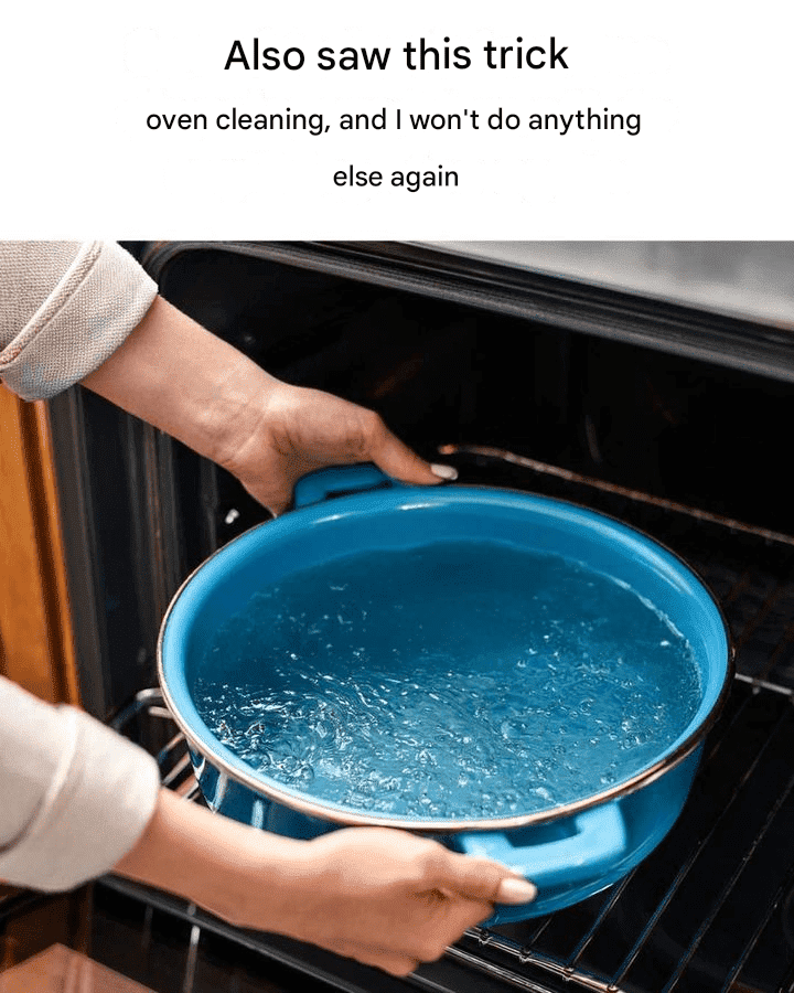 I Saw This Oven Cleaning Trick and I’ll Never Do Anything Else Again