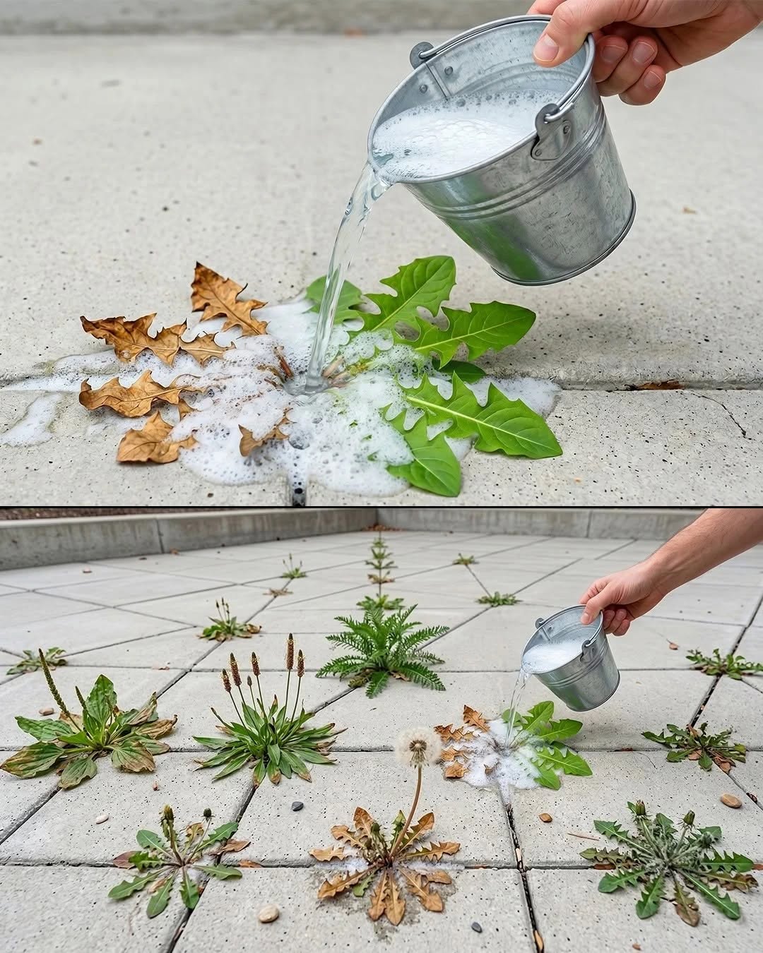A natural and effective way to control weeds at home.