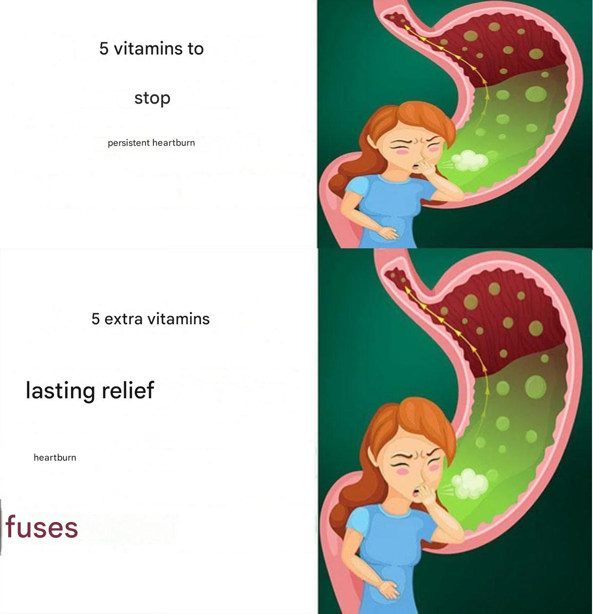 The 5 Most Important Vitamins to Eliminate Acid Reflux for Good