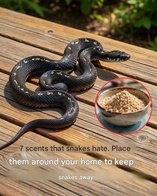 Did you know that snakes have an extremely sensitive sense of smell? Certain scents can repel them instantly. Let’s take a look at 7 smells that snakes hate and how to use them to keep these sneaky guests away from your home 🐍7 smells that snakes hate and how to use them to keep these sneaky visitors away from your home see …