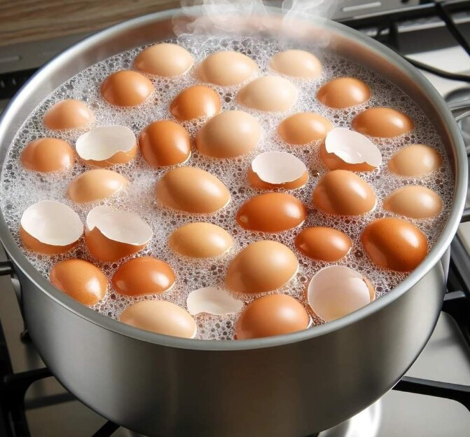 Stop throwing them away. Boil your eggshells and say goodbye to… Show more