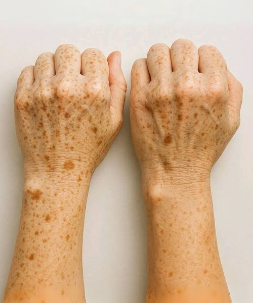 Recent research confirms that these spots appear because… See more”