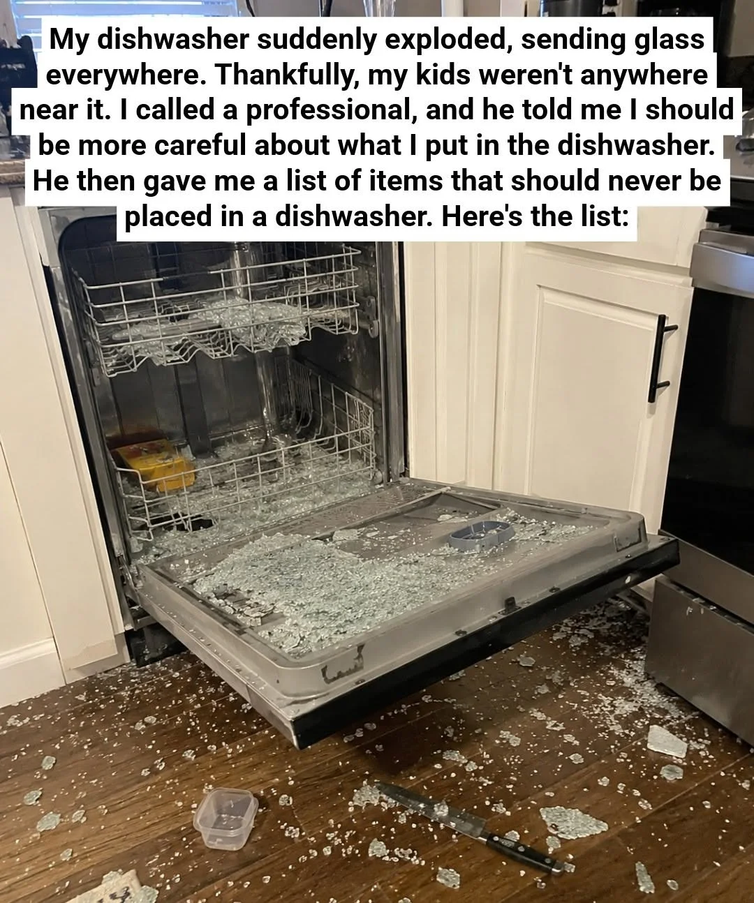 **8 Things You Absolutely Should Not Put in a Dishwasher **(And Why)